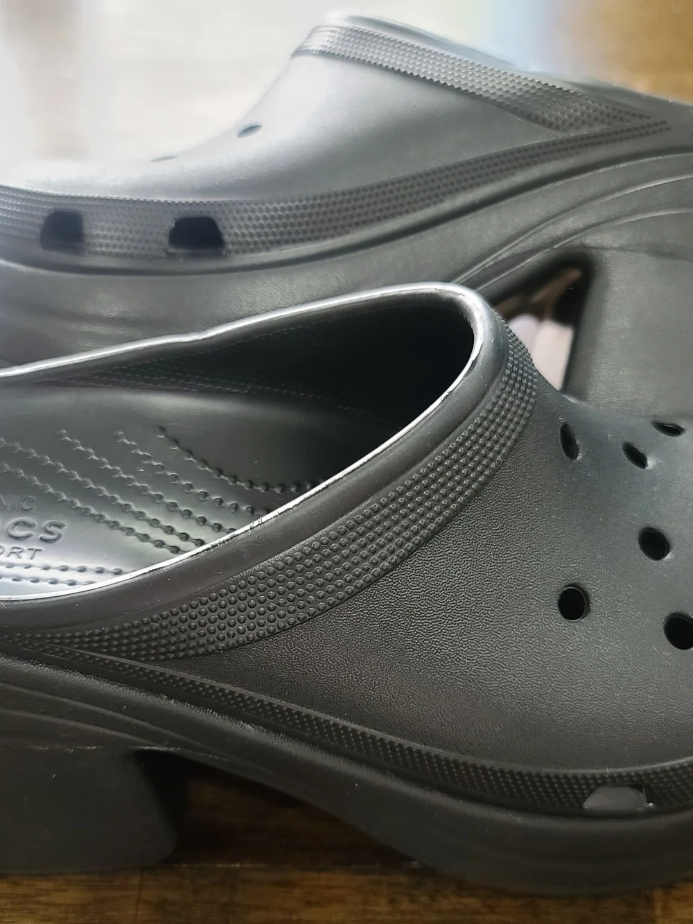 Crocs-Siren Clog 'Black' Clog Sandals Slip-On Synthetic Men's US 12